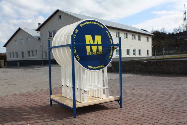 Transportgestell in div.  Farben für je 10 Stehtische Transportgestell in div.  Farben für je 10 Stehtische